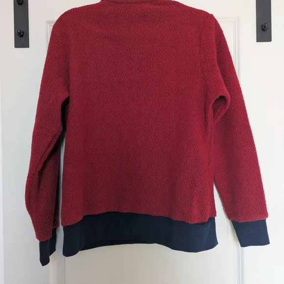 Patagonia Burgundy Fleece Pullover - Picture 3 of 3